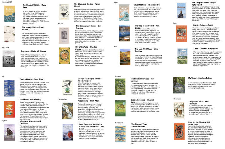 Natural History Book Club