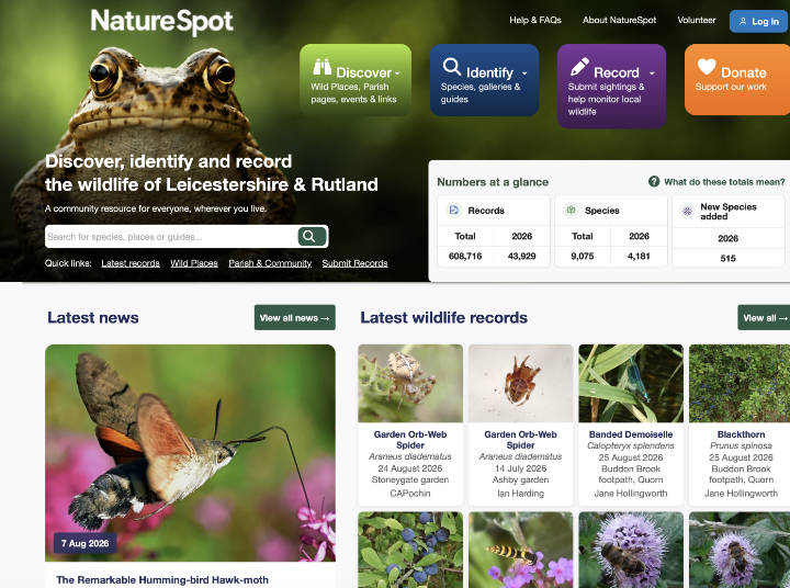 A New Look for NatureSpot